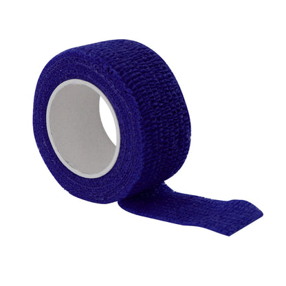 Benda elastica coesiva autoadesiva blu navy 2,5 cm x 4,5 m n. 11