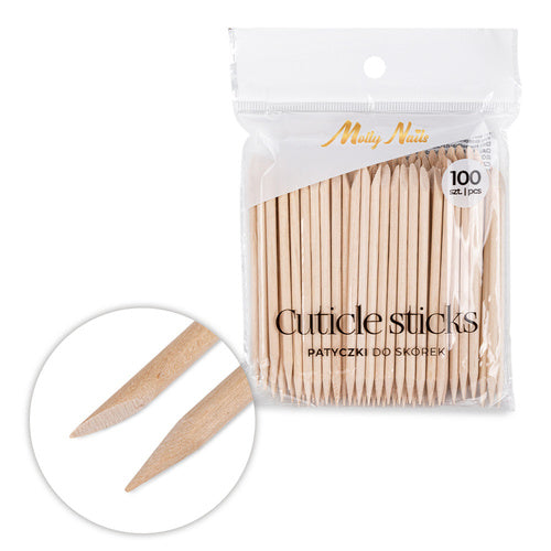 Bastoncini d'arancio Molly Nails, 100 pezzi, lunghezza 9,5 cm