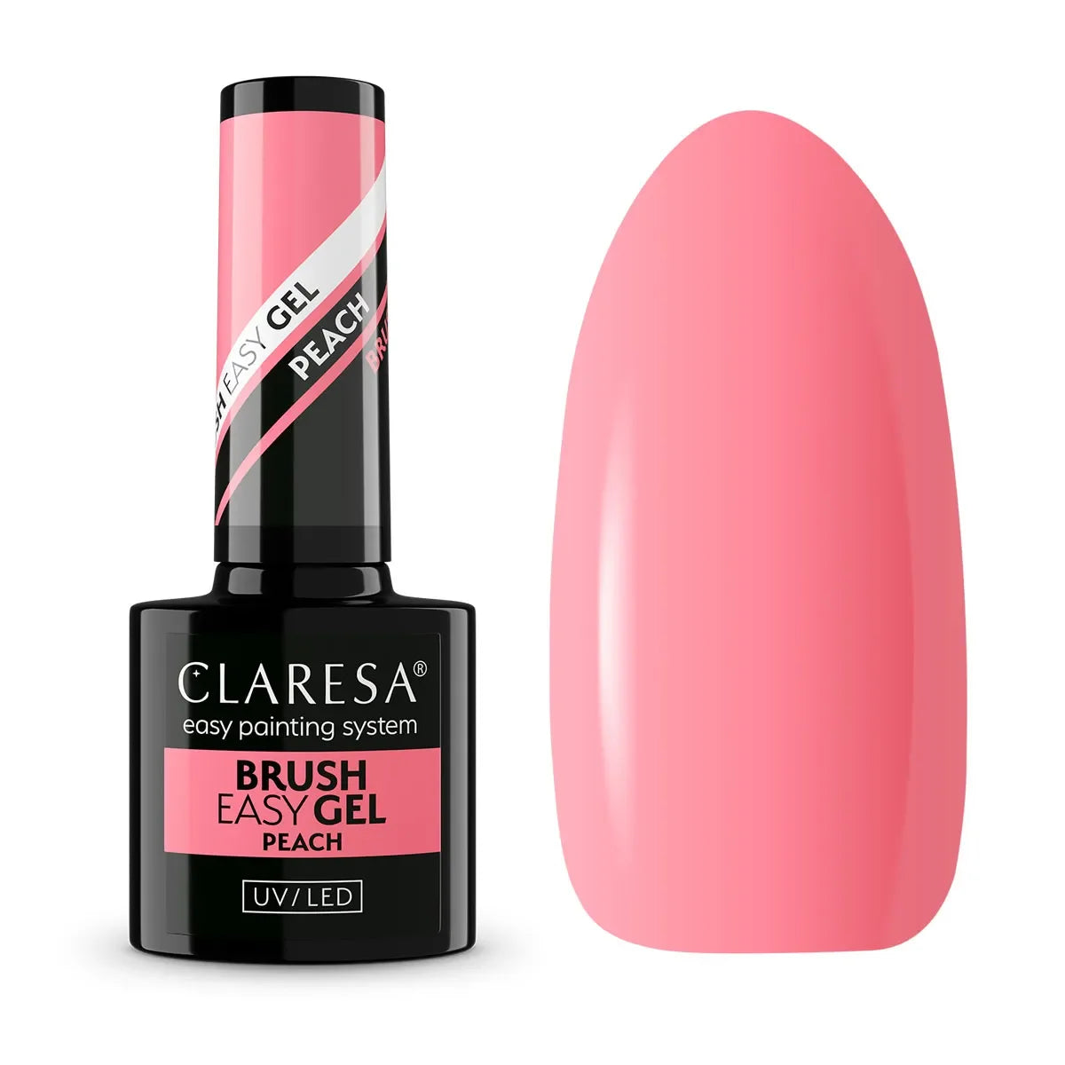 Claresa Brush Easy Gel Peach 5g - Lady&Oscar