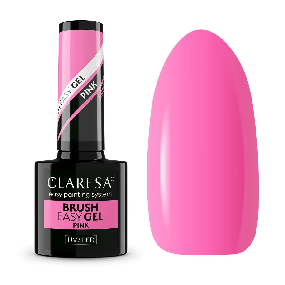 Claresa Brush Easy Gel Pink 5g - Lady&Oscar