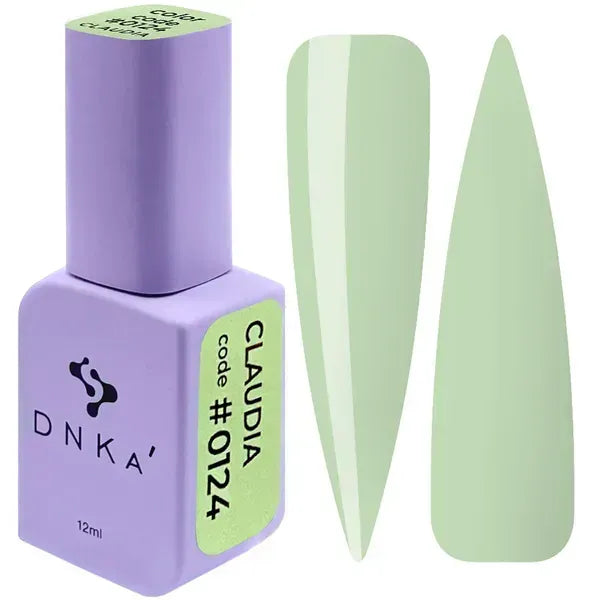 COLOR GEL POLISH FLASH "DNKa", 12 ml #0124 Claudia