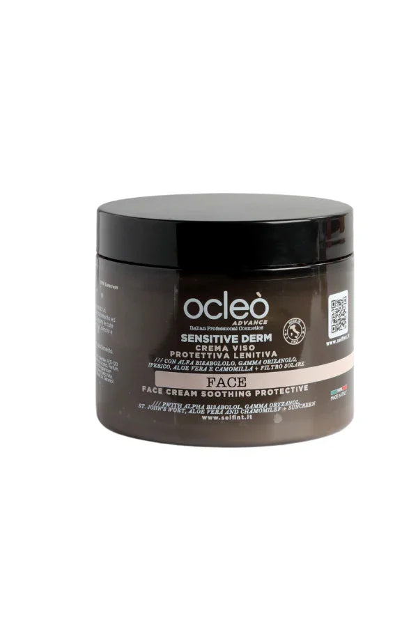 CREMA VISO PROTETTIVA LENITIVA CON FILTRO SOLARE  ML 500