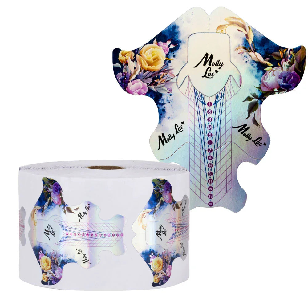 Cartine allungamento estremo 500 pz SILVER Molly Lac - Lady&Oscar