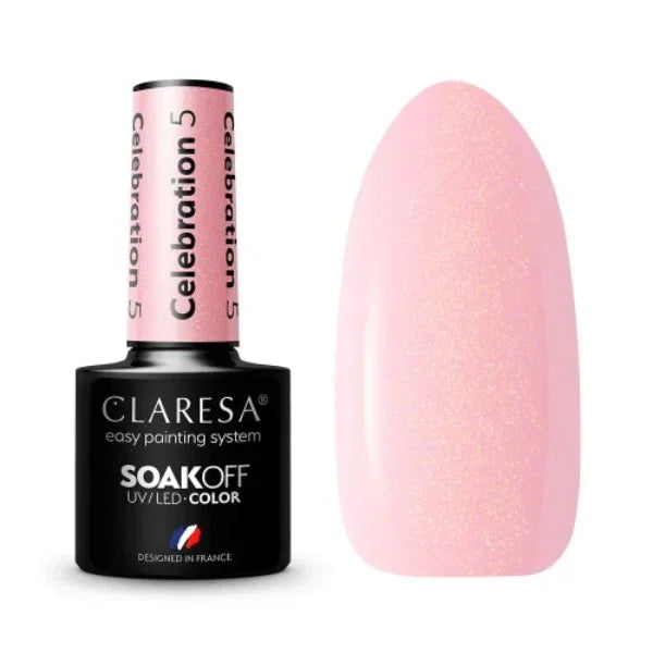 Claresa Smalto Semipermanente 5 Celebration Collection - 5g - Lady&Oscar