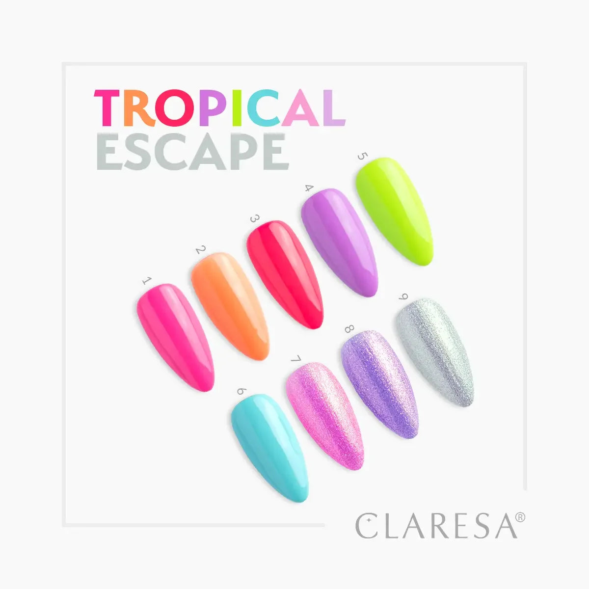Claresa Smalto Semipermanente Tropical Escape 5 5g - Lady&Oscar