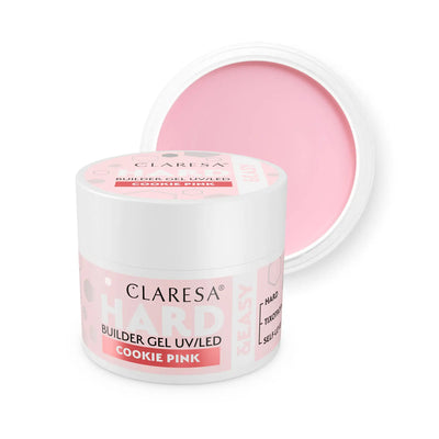 Claresa Hard&Easy Builder gel 45g Cookie Pink