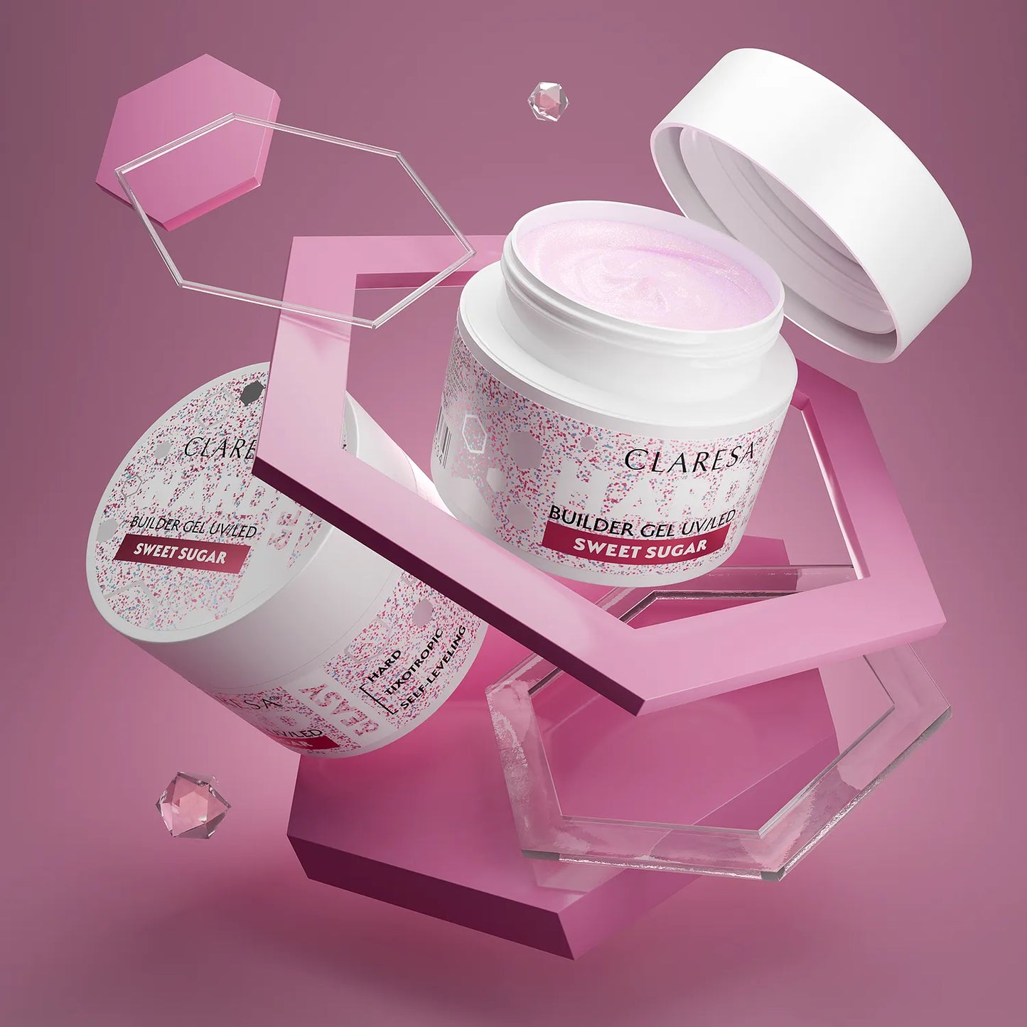 Claresa Builder Gel Hard&Easy Sweet Sugar 12ml