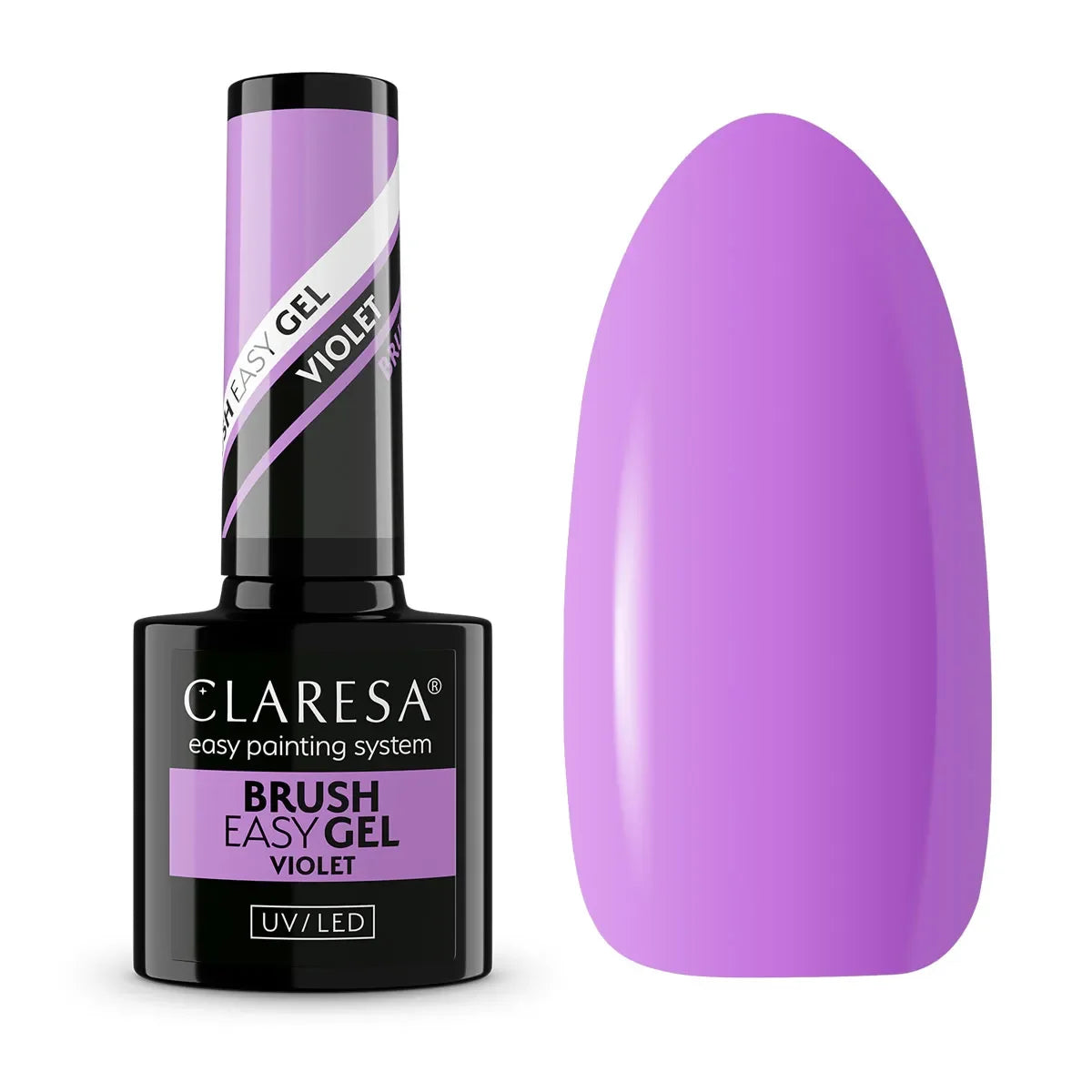 Claresa Brush Easy Gel Violet 5g - Lady&Oscar