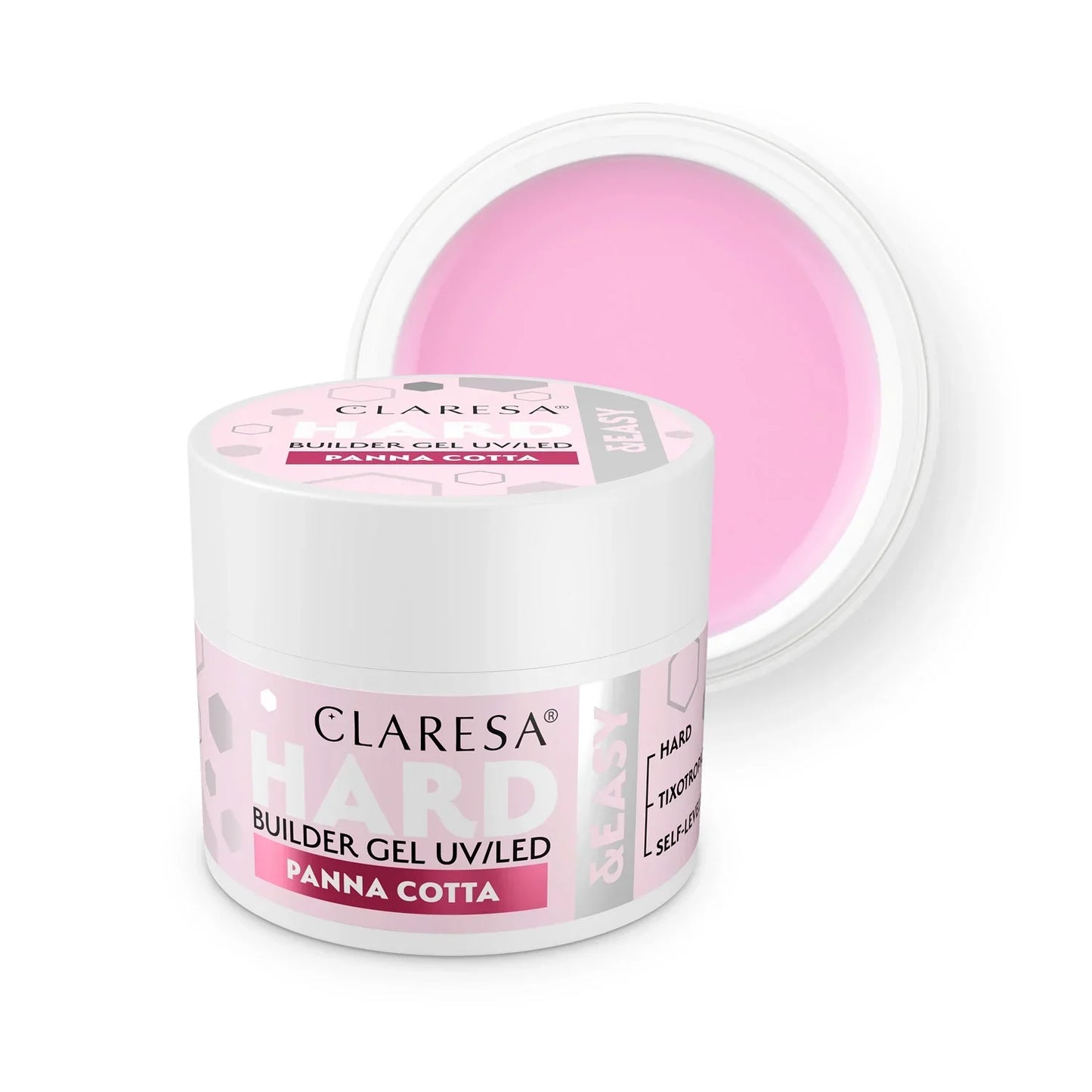 Claresa Hard&Easy Builder gel 12g PANNA COTTA - Lady&Oscar