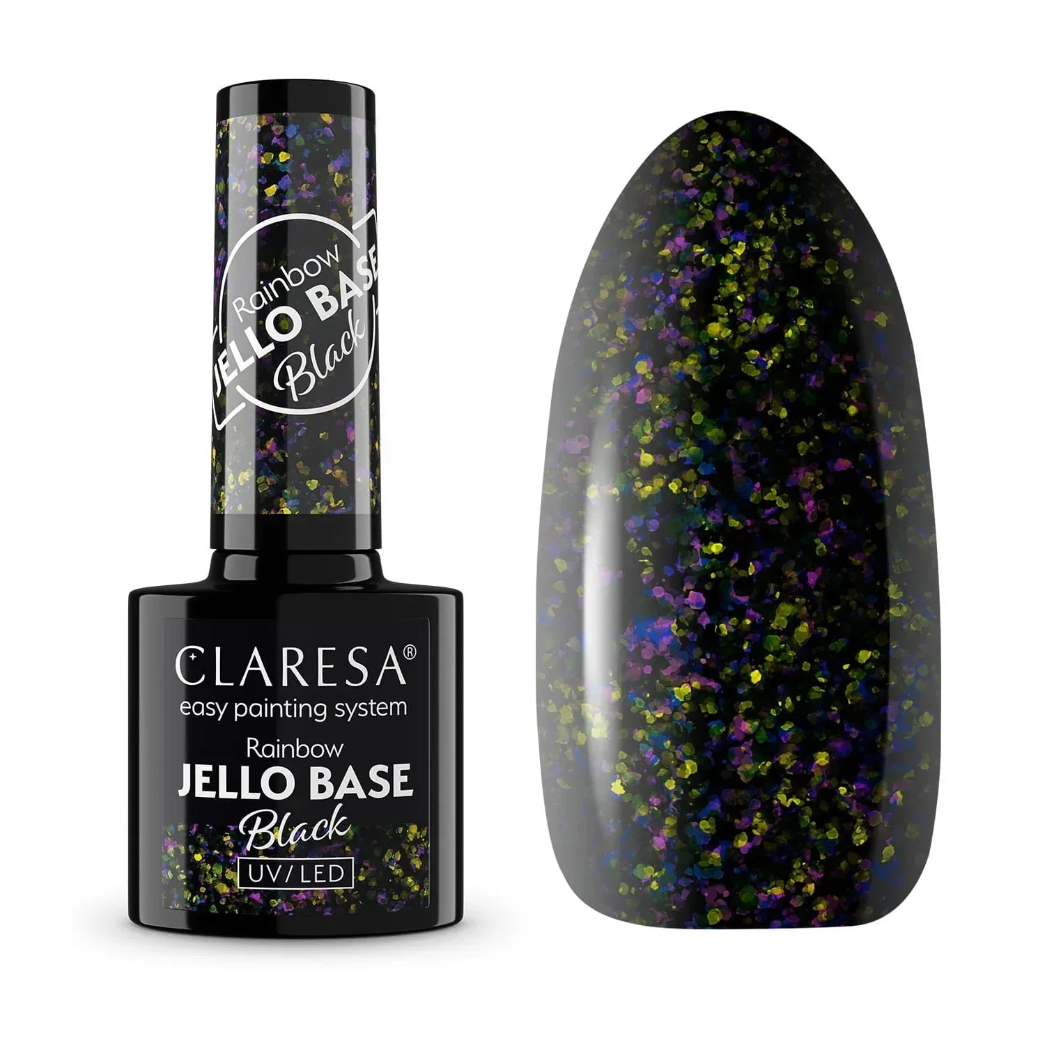 Claresa Rainbow Jello Base Black 5g - Lady&Oscar