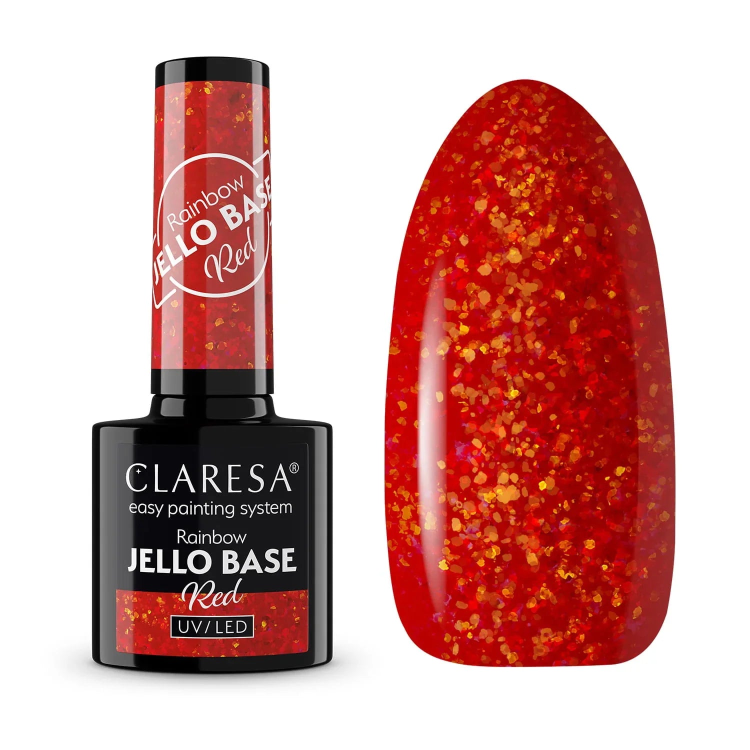 Claresa Rainbow Jello Base Red 5g - Lady&Oscar