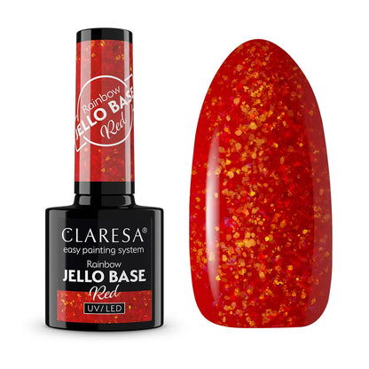 Claresa Rainbow Jello Base Red 5g - Lady&Oscar
