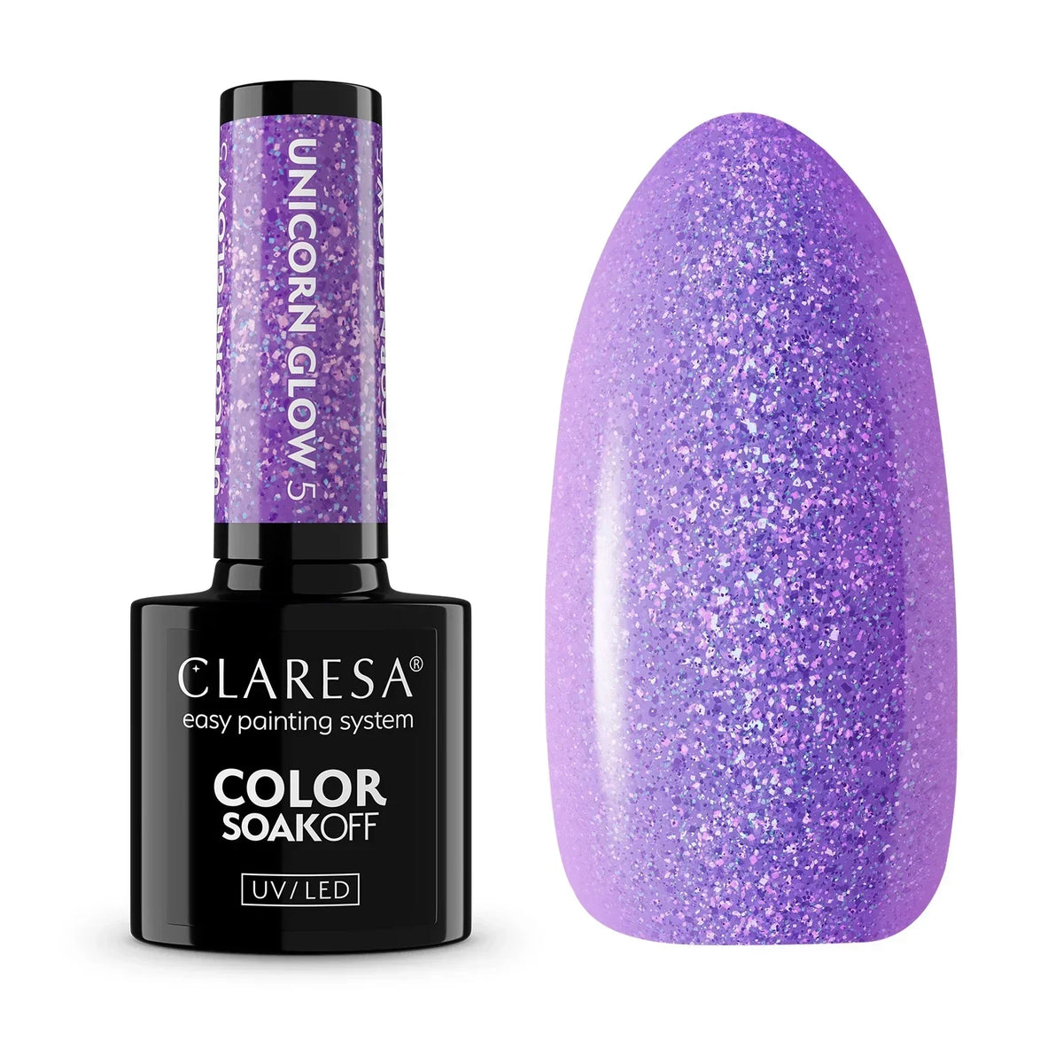 Claresa smalto semipermanente Unicorn Glow 5 5g - Lady&Oscar