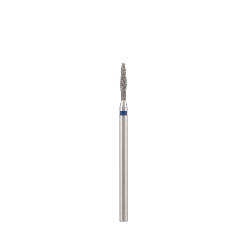 Dettaglio di Diamond bit "flame" extra safe, blue, L- 10,0 mm., Ø1,8 mm. NEW
