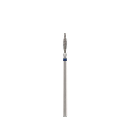 Dettaglio di Diamond bit "flame" extra safe, blue, L- 10,0 mm., Ø1,8 mm. NEW
