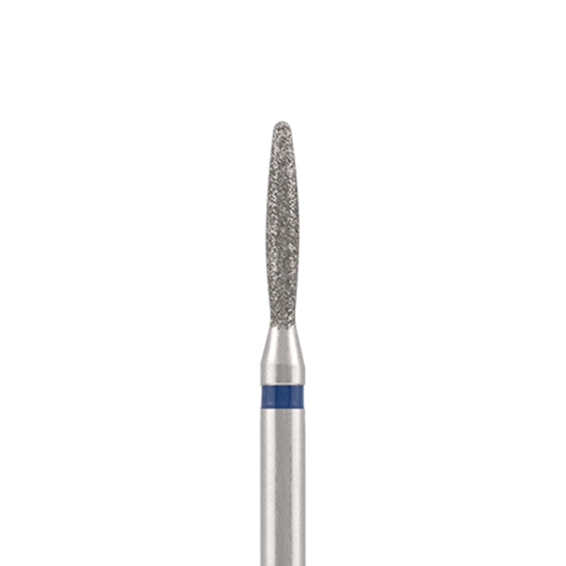 Vista alternativa di Diamond bit "flame" extra safe, blue, L- 10,0 mm., Ø1,8 mm. NEW