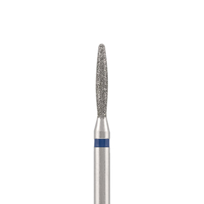 Vista alternativa di Diamond bit "flame" extra safe, blue, L- 10,0 mm., Ø1,8 mm. NEW