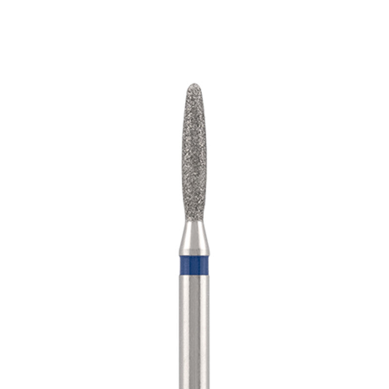 Vista alternativa di Diamond bit "flame" extra safe, blue, L- 10,0 mm., Ø2,1 mm. NEW