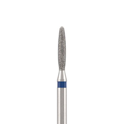 Vista alternativa di Diamond bit "flame" extra safe, blue, L- 10,0 mm., Ø2,1 mm. NEW