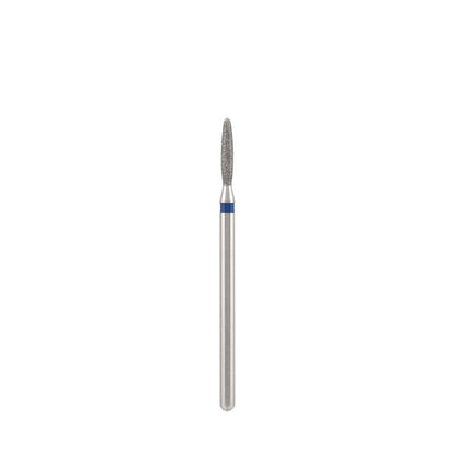 Dettaglio di Diamond bit "flame" extra safe, blue, L- 10,0 mm., Ø2,1 mm. NEW