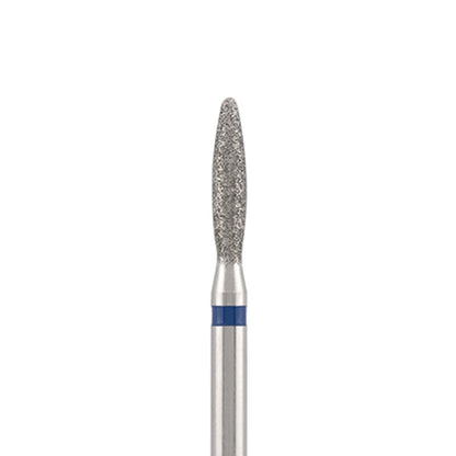 Vista alternativa di Diamond bit "flame" extra safe, blue, L- 10,0 mm., Ø2,3 mm. NEW