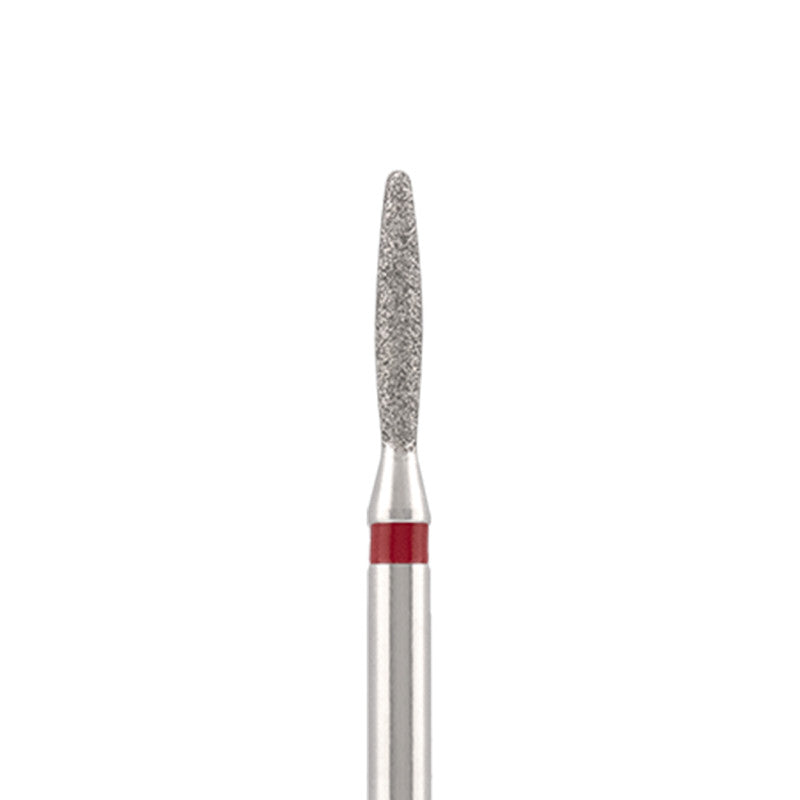 Vista alternativa di Diamond bit "flame" extra safe, red, L- 10,0 mm., Ø1,8 mm. NEW