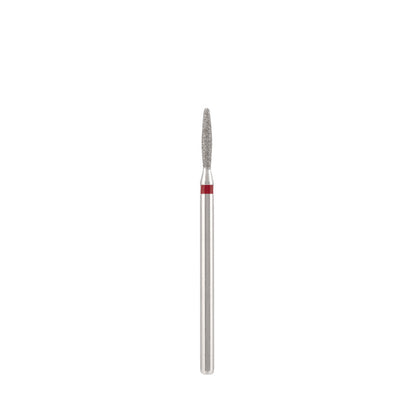 Dettaglio di Diamond bit "flame" extra safe, red, L- 10,0 mm., Ø1,8 mm. NEW