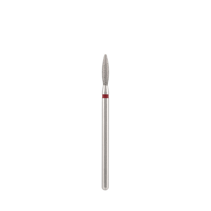 Vista alternativa di Diamond bit "flame" extra safe, red, L- 10,0 mm., Ø2,1 mm. NEW