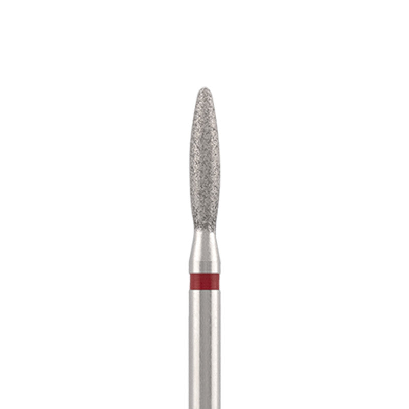 Vista alternativa di Diamond bit "flame" extra safe, red, L- 10,0 mm., Ø2,3 mm. NEW