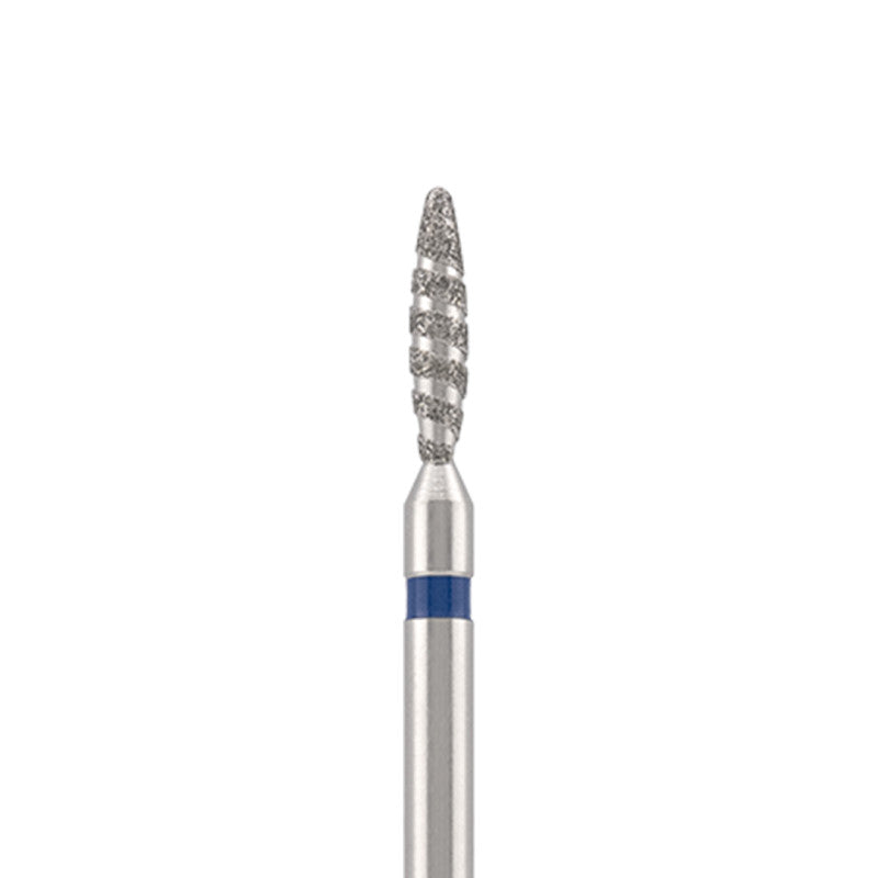 Vista alternativa di Diamond bit "tornado" safe, blue, L- 10,0 mm., Ø2,1 mm. NEW