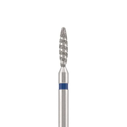 Vista alternativa di Diamond bit "tornado" safe, blue, L- 10,0 mm., Ø2,1 mm. NEW