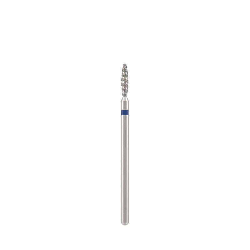 Dettaglio di Diamond bit "tornado" safe, blue, L- 10,0 mm., Ø2,1 mm. NEW