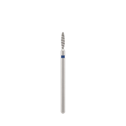 Diamond bit "tornado" safe, blue, L- 10,0 mm., Ø2,1 mm. NEW