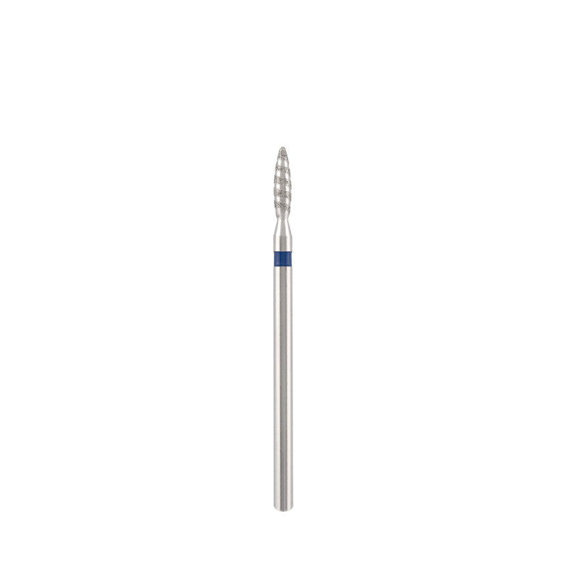Dettaglio di Diamond bit "tornado" safe, blue, L- 10,0 mm., Ø2,3 mm. NEW