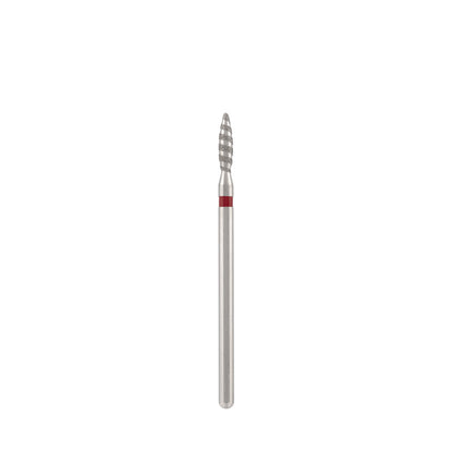 Dettaglio di Diamond bit "tornado" safe, red, L- 10,0 mm., Ø2,1 mm. NEW