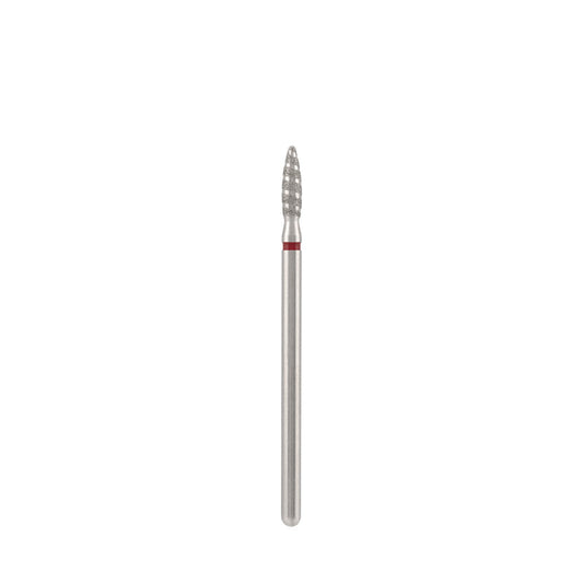 Diamond bit "tornado" safe, red, L- 10,0 mm., Ø2,3 mm. NEW
