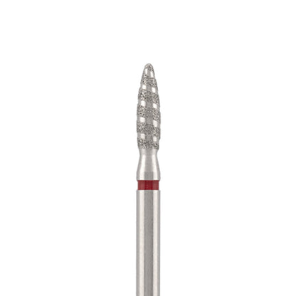 Vista alternativa di Diamond bit "tornado" safe, red, L- 10,0 mm., Ø2,3 mm. NEW