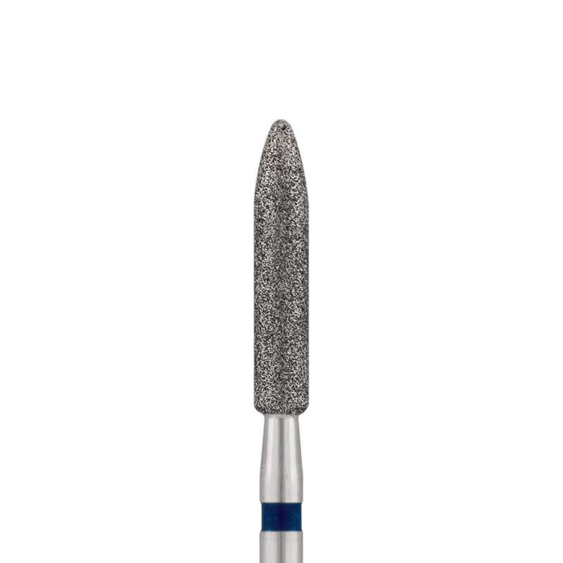 Diamond bit "bullet", blue L- 15,0 mm., Ø3,1 mm. NEW
