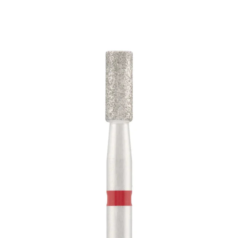 Diamond bit "cylinder" red, L-6,0 mm., Ø2,5 mm.