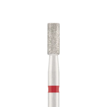 Diamond bit "cylinder" red, L-6,0 mm., Ø2,5 mm.