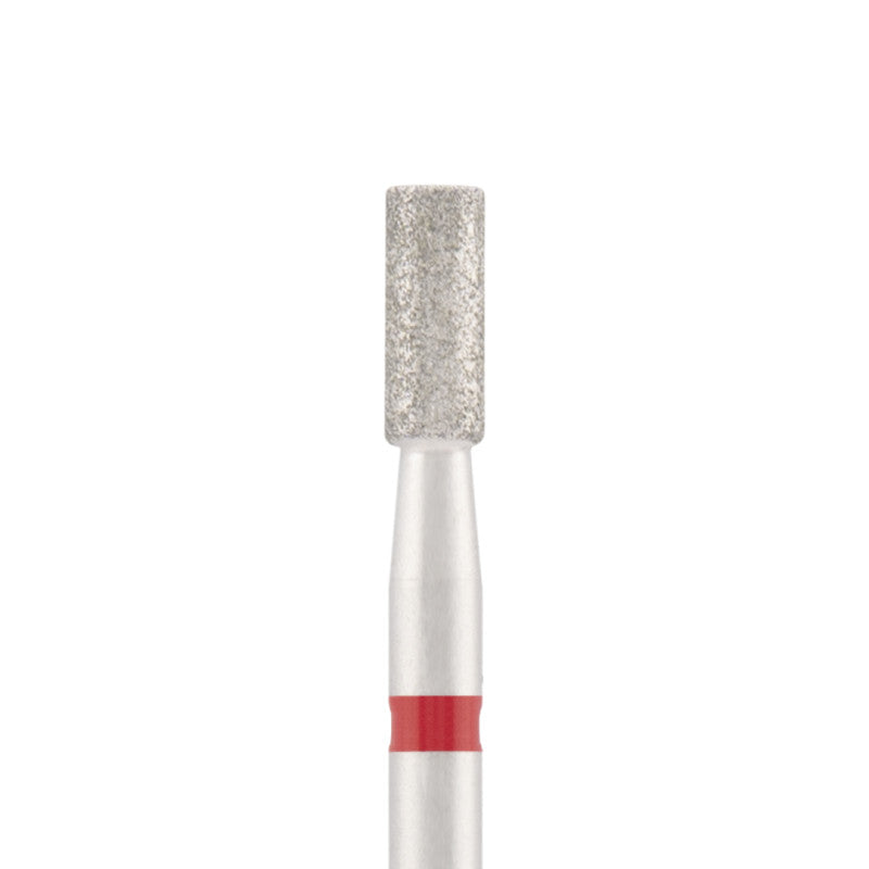 Dettaglio di Diamond bit "cylinder" red, L-6,0 mm., Ø2,5 mm.