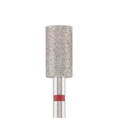 Diamond bit "cylinder" red, L-9,0 mm., Ø5,0 mm.