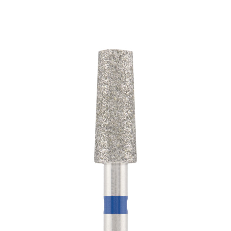 Dettaglio di Diamond bit "frustum" blue, L-10,0 mm., Ø4,0 mm.