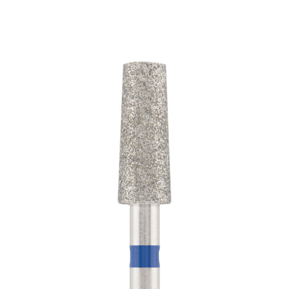 Dettaglio di Diamond bit "frustum" blue, L-10,0 mm., Ø4,0 mm.