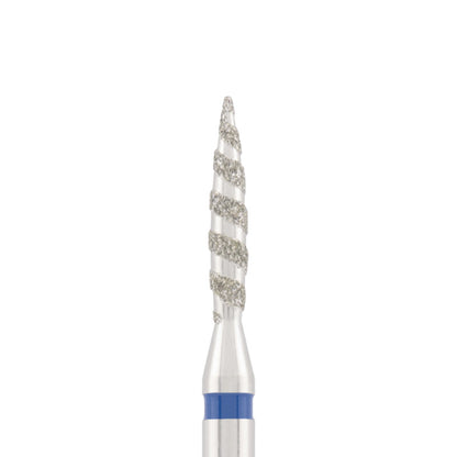 Vista alternativa di Diamond bit "tornado" blue, L- 10,0 mm., Ø1,8 mm.