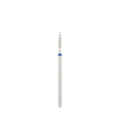 Vista alternativa di Diamond bit "tornado" blue, L- 10,0 mm., Ø2,1 mm.