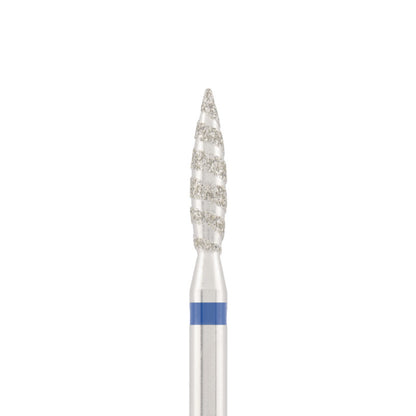 Vista alternativa di Diamond bit "tornado" blue, L- 10,0 mm., Ø2,3 mm.