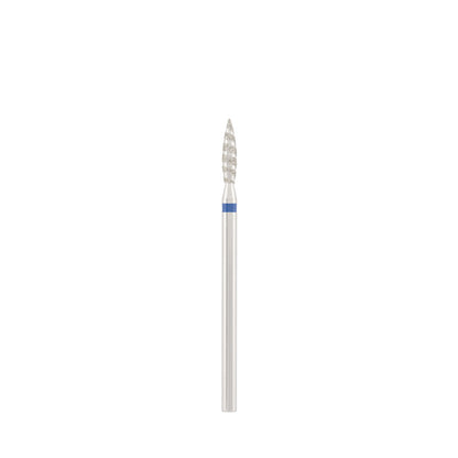 Dettaglio di Diamond bit "tornado" blue, L- 10,0 mm., Ø2,3 mm.