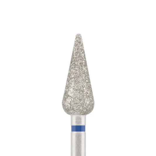 Diamond bit "sharp drop" blue, L- 12,0 mm., Ø5,0 mm.