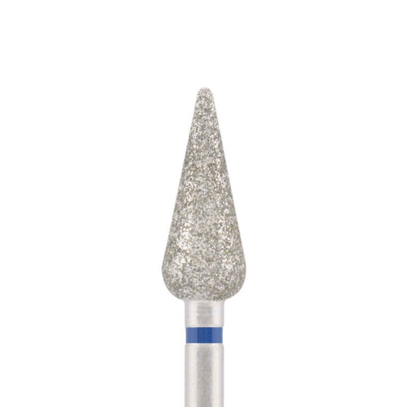 Dettaglio di Diamond bit "sharp drop" blue, L- 12,0 mm., Ø5,0 mm.